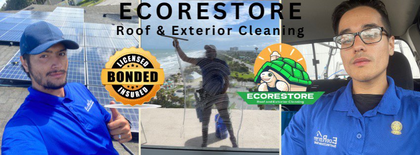 Slide of Ecorestore Roof and Exterior Cleaning