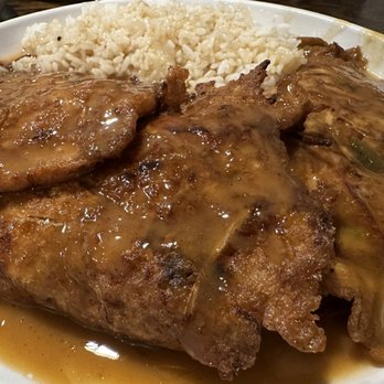 Rice'N Bread - Veggie Egg Foo Young Platter - Korean Near Me - Chicago, Illinois