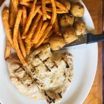 CR Surf & Turf - Grilled chicken breast (with 2 sides) - Seafood Near Me - Cedar Park, Texas CR Surf & Turf - Grilled chicken breast (with 2 sides) - Seafood Near Me - Cedar Park, Texas