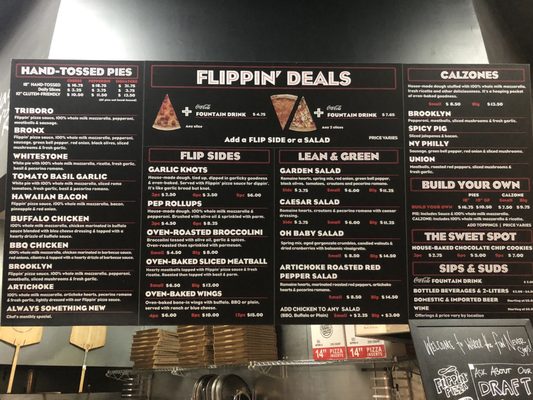 Menu photo 1 Flippin' Pizza San Diego, CA Menu photo 1 Flippin' Pizza San Diego, CA