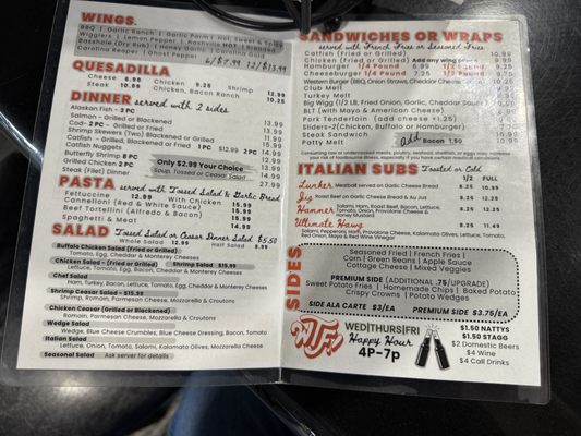 Menu photo 3 Wigglers Bar & Grill Edwardsville, IL Menu photo 3 Wigglers Bar & Grill Edwardsville, IL