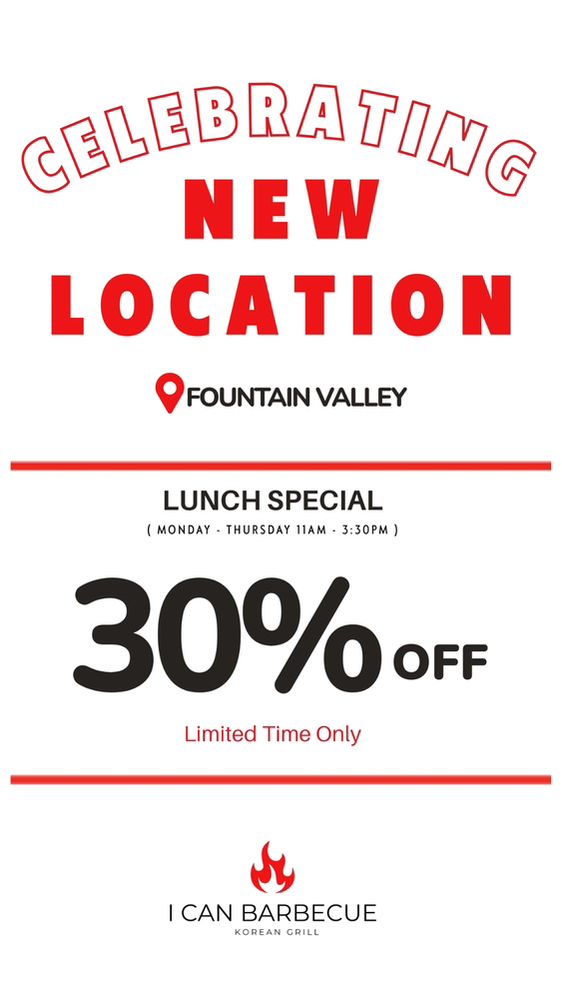 I Can Barbecue Korean Grill - Fountain Valley