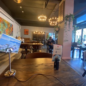 Foreigner - Inside seating; nice wooden tables, chairs and benches - Breakfast & Brunch Near Me - San Mateo, California Foreigner - Inside seating; nice wooden tables, chairs and benches - Breakfast & Brunch Near Me - San Mateo, California