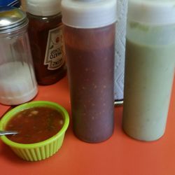 Awesome salsa and sauces...