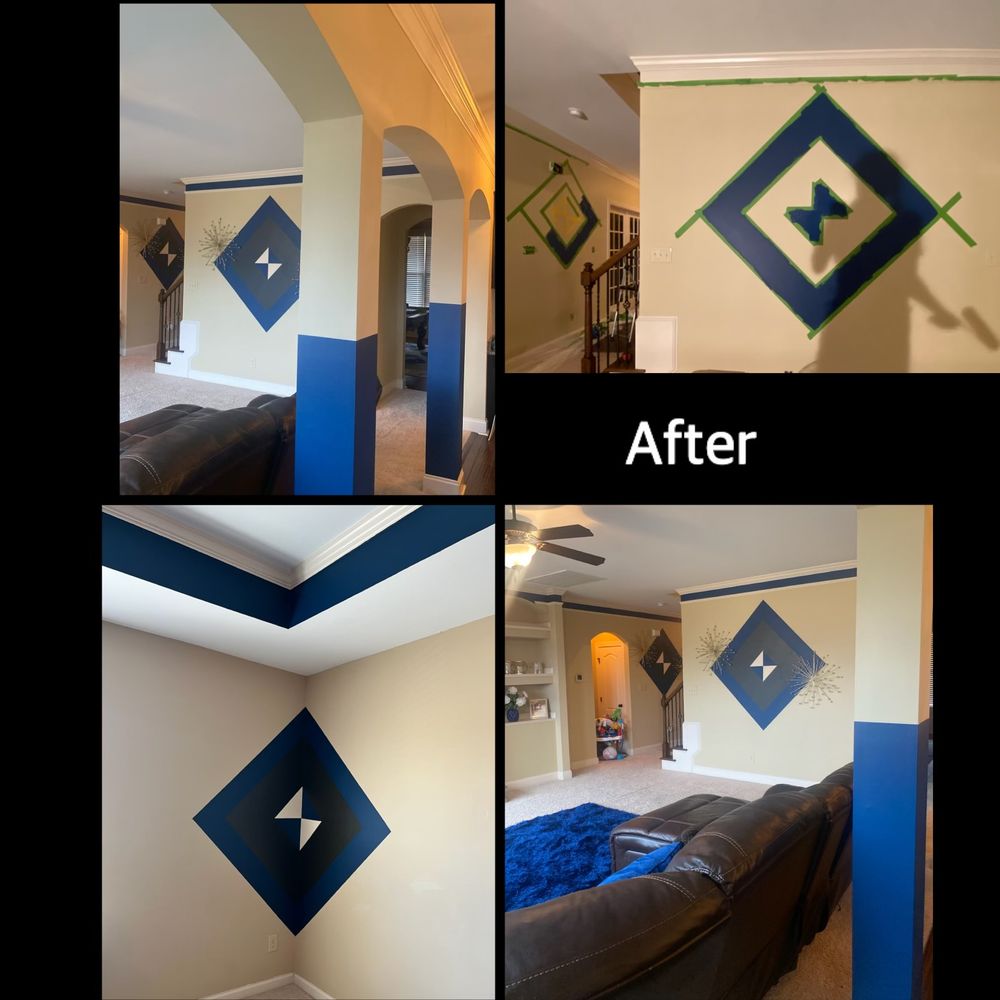 Holy Hands Painters - Designs throughout my house - Painters Near Me - Glendale, Arizona Holy Hands Painters - Designs throughout my house - Painters Near Me - Glendale, Arizona