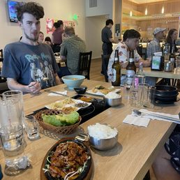 Food dishes and banchan! Food dishes and banchan!