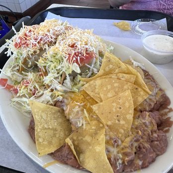 Burger Basket - Combination taco plate. So good! - Burgers Near Me - Corona, California