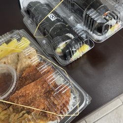 H & K Lunch Shop - Beef and fish Kim bap and chicken Katsu and meat jun bento