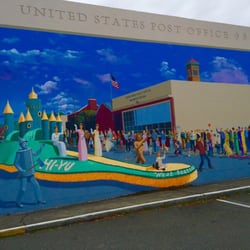 US Post Office - Mural on the way