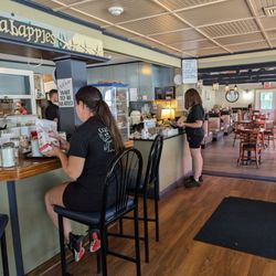Crabapple's - Indoor bar area.