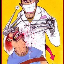 Dentist taking advantage of patients and robbing them blind. Dentist taking advantage of patients and robbing them blind.