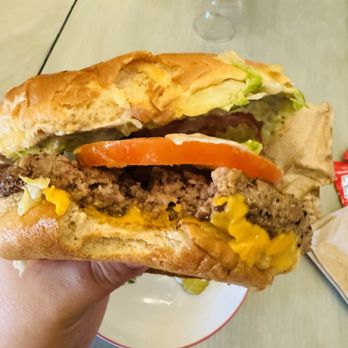 Fatburger & Buffalo's Express - XXXL Fatburger (1.5 lb.) Meal - Burgers Near Me - Cave Creek, Arizona