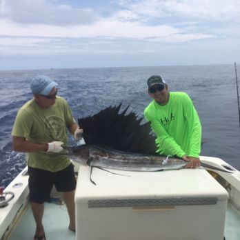 Get Down Charters - First Sail Fish! - Boat Charters Near Me - Port Canaveral, Florida