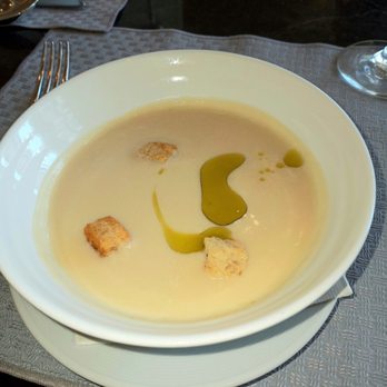 The Lobby - Cauliflower puree like a soup - American Near Me - Chicago, Illinois The Lobby - Cauliflower puree like a soup - American Near Me - Chicago, Illinois