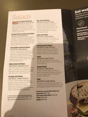 Menu photo 4 Panera Bread Los Gatos, CA Menu photo 4 Panera Bread Los Gatos, CA