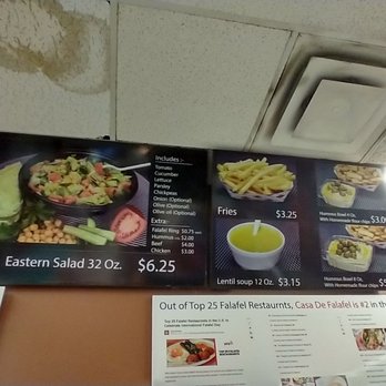 Casa De Falafel - Middle Eastern Cuisine - 12-17-2020 Menu #4 - Vegan Near Me - Glendale, Arizona Casa De Falafel - Middle Eastern Cuisine - 12-17-2020 Menu #4 - Vegan Near Me - Glendale, Arizona