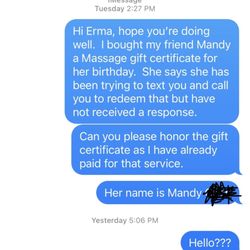 Massage Thirst