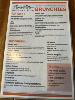 Menu photo 3 Lopez & Lefty's Anaheim, CA Menu photo 3 Lopez & Lefty's Anaheim, CA