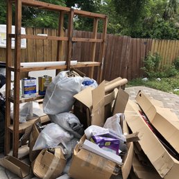 "Before" photo