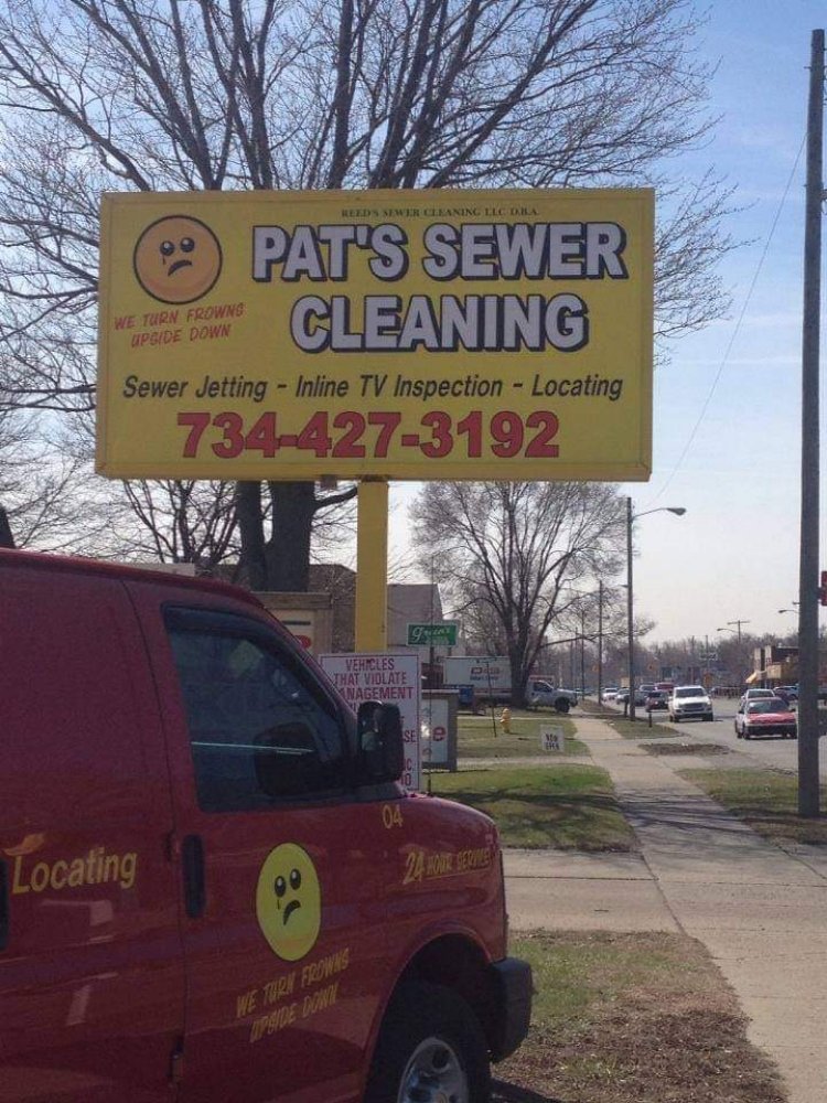 Slide of Pat's Sewer Cleaning