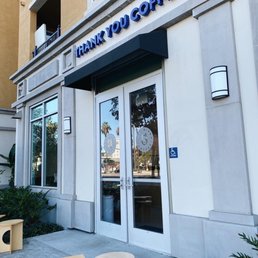 Exterior outside entrance of Thank You Coffee - Front door - Anaheim, California Exterior outside entrance of Thank You Coffee - Front door - Anaheim, California