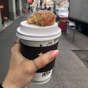 Daily Dozen Doughnut - Cinnamon donut, yum - Bakeries Near Me - Seattle, Washington