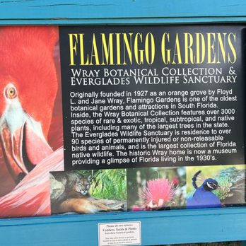 Flamingo Gardens - Welcome sign and description - Botanical Gardens Near Me - Davie, Florida Flamingo Gardens - Welcome sign and description - Botanical Gardens Near Me - Davie, Florida