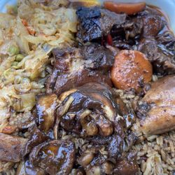Bless Up Jamaican Restaurant - Stew Chicken