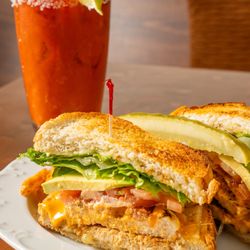 Mirazur Restaurant - Guest favorite chicken melt