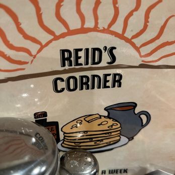 Reid's Corner - a sign for a restaurant - Breakfast & Brunch Near Me - Hampden, Massachusetts Reid's Corner - a sign for a restaurant - Breakfast & Brunch Near Me - Hampden, Massachusetts