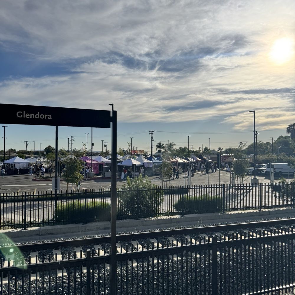 Glendora Station - 909 market first Saturday of the month - Train Stations Near Me - Glendora, California