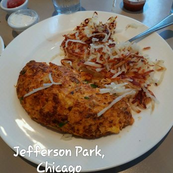 Elly's Pancake House - The Chorizo omolette. If you like spicy , this is the way to go - Breakfast & Brunch Near Me - Chicago, Illinois Elly's Pancake House - The Chorizo omolette. If you like spicy , this is the way to go - Breakfast & Brunch Near Me - Chicago, Illinois