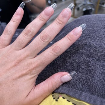 MOI Nails Studio - Medium Coffin Gel X Extensions - Nail Salons Near Me - Los Angeles, California MOI Nails Studio - Medium Coffin Gel X Extensions - Nail Salons Near Me - Los Angeles, California