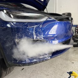 Supreme Autos Lab - Paint protection film on this beautiful Tesla Model X