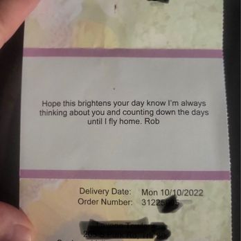 Evergreen Florist - My Message card the was the Roses - Florists Near Me - Spokane, Washington