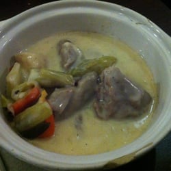 Taverne des Brasseurs - Blanquette de veau a l'ancienne. Traditional veal stew.