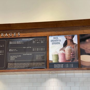 Peet's Coffee - Beverage menu at Peet's Coffee in Emeryville. - Coffee & Tea Near Me - Emeryville, California Peet's Coffee - Beverage menu at Peet's Coffee in Emeryville. - Coffee & Tea Near Me - Emeryville, California