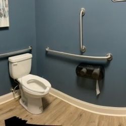 Cute and clean bathrooms