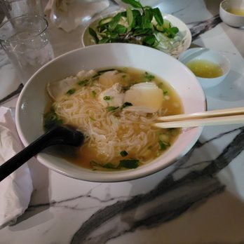 Mo Pho Mi - Regular Chicken pho (I mixed in Sriracha into mine) - Vietnamese Near Me - Costa Mesa, California Mo Pho Mi - Regular Chicken pho (I mixed in Sriracha into mine) - Vietnamese Near Me - Costa Mesa, California
