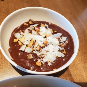 Flower Child - DAIRY FREE chocolate pudding - amazing! - Salad Near Me - Plano, Texas