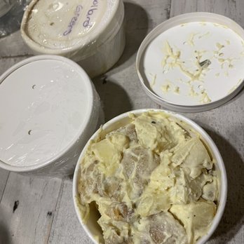 Hudson Smokehouse - Potato salad, Mac and cheese and collard greens! So small for $6.90! - Barbeque Near Me - Bronx, New York Hudson Smokehouse - Potato salad, Mac and cheese and collard greens! So small for $6.90! - Barbeque Near Me - Bronx, New York