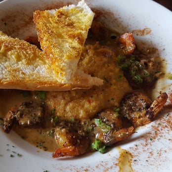 Frenier Landing - Shrimp and Grits with Abita beer cream sauce. - Cajun/Creole Near Me - LaPlace, Louisiana