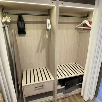 Virgin Hotels - Closet area & safe - Hotels Near Me - Las Vegas, Nevada Virgin Hotels - Closet area & safe - Hotels Near Me - Las Vegas, Nevada
