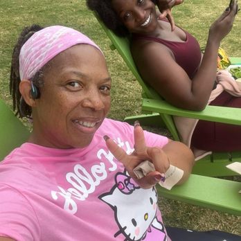 Costa Coffee - Two educators hanging on the lawn! - Coffee & Tea Near Me - Atlanta, Georgia