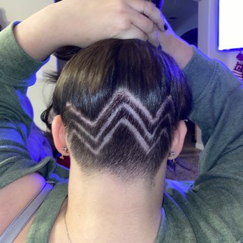 Hair X Julie - My undercut design that Julie did an amazing job on! I'm so so so in love! - Hair Stylists Near Me - Bakersfield, California Hair X Julie - My undercut design that Julie did an amazing job on! I'm so so so in love! - Hair Stylists Near Me - Bakersfield, California