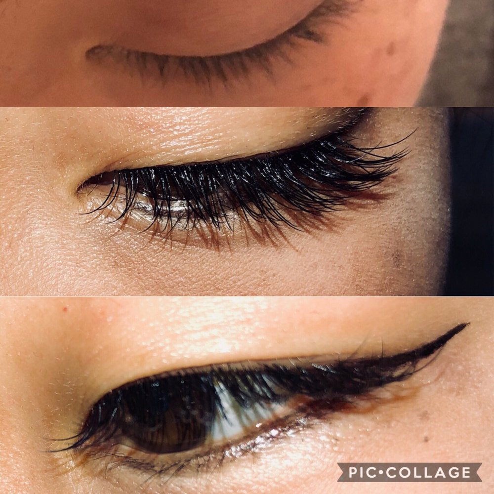 Secret Eyelash - Very top is before, then two after - Eyelash Service Near Me - Bayside, New York Secret Eyelash - Very top is before, then two after - Eyelash Service Near Me - Bayside, New York