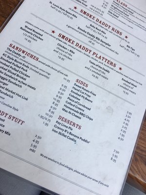 Menu photo 8 Smoke Daddy Chicago, IL Menu photo 8 Smoke Daddy Chicago, IL