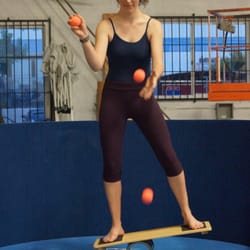 San Diego Circus Center - Rolla Bolla and Ball bouncing