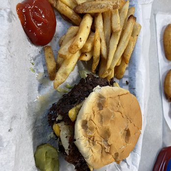 Workingman's Friend - Double Cheeseburger with fries - Bars Near Me - Indianapolis, Indiana Workingman's Friend - Double Cheeseburger with fries - Bars Near Me - Indianapolis, Indiana