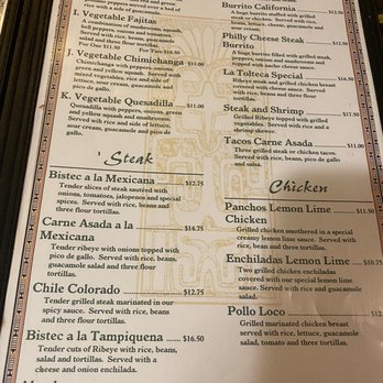 La Cantina Escanaba - Menu - Mexican Near Me - Escanaba, Michigan